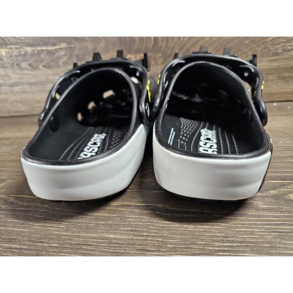 Crocs Nascar Classic Clogs Unisex Black Multi Size M4 W6 Nwot - Picture 10 of 10